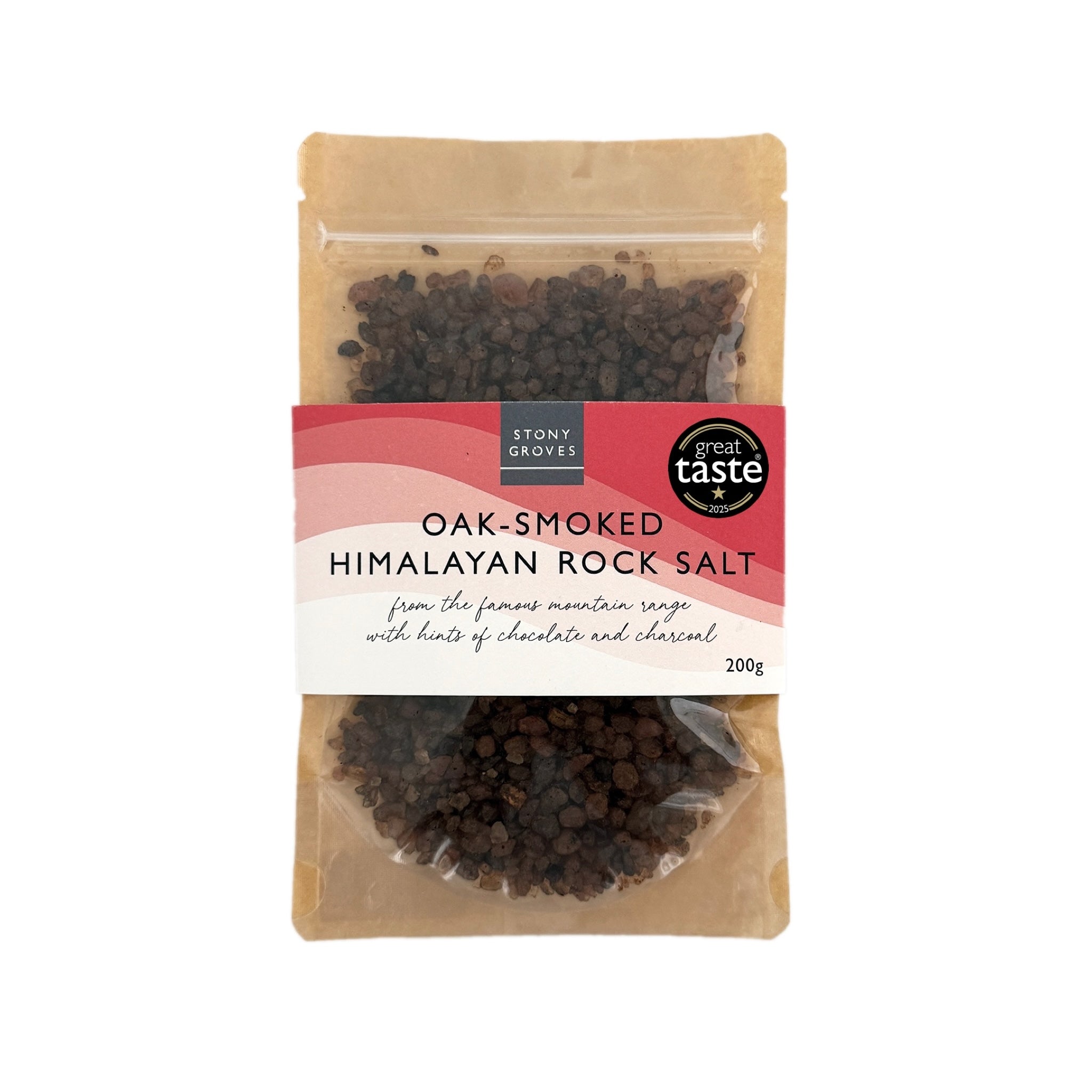 Oak-Smoked Himalayan Rock Salt | Great Taste Award | Stony Groves