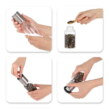 Load image into Gallery viewer, Salt and Pepper Mills Grinders Gift Set - Petite