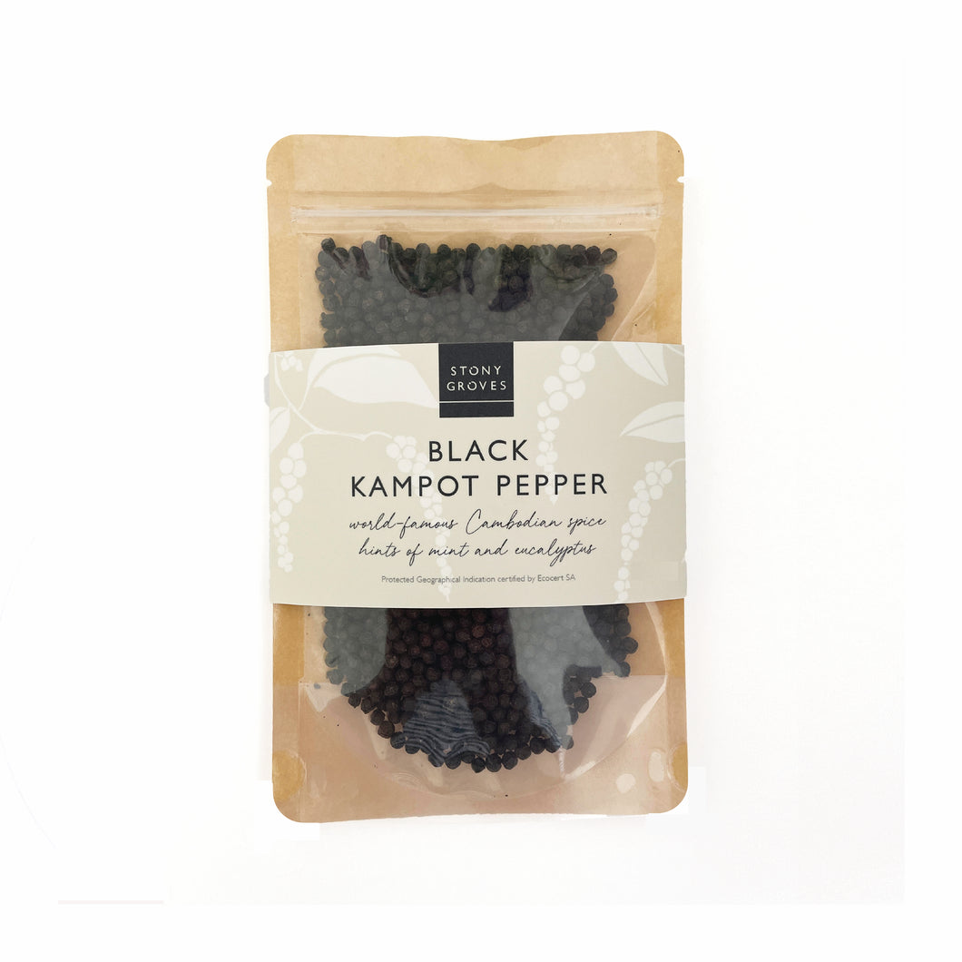 Black Kampot Pepper Pouch