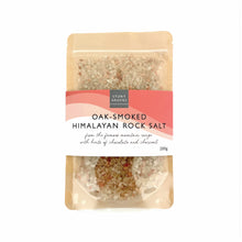 Load image into Gallery viewer, Oak-Smoked Himalayan Rock Salt &amp; Mill Grinder Gift Set
