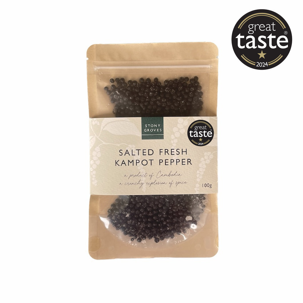 Salted Fresh Kampot Pepper ⭐️ GREAT TASTE 2024