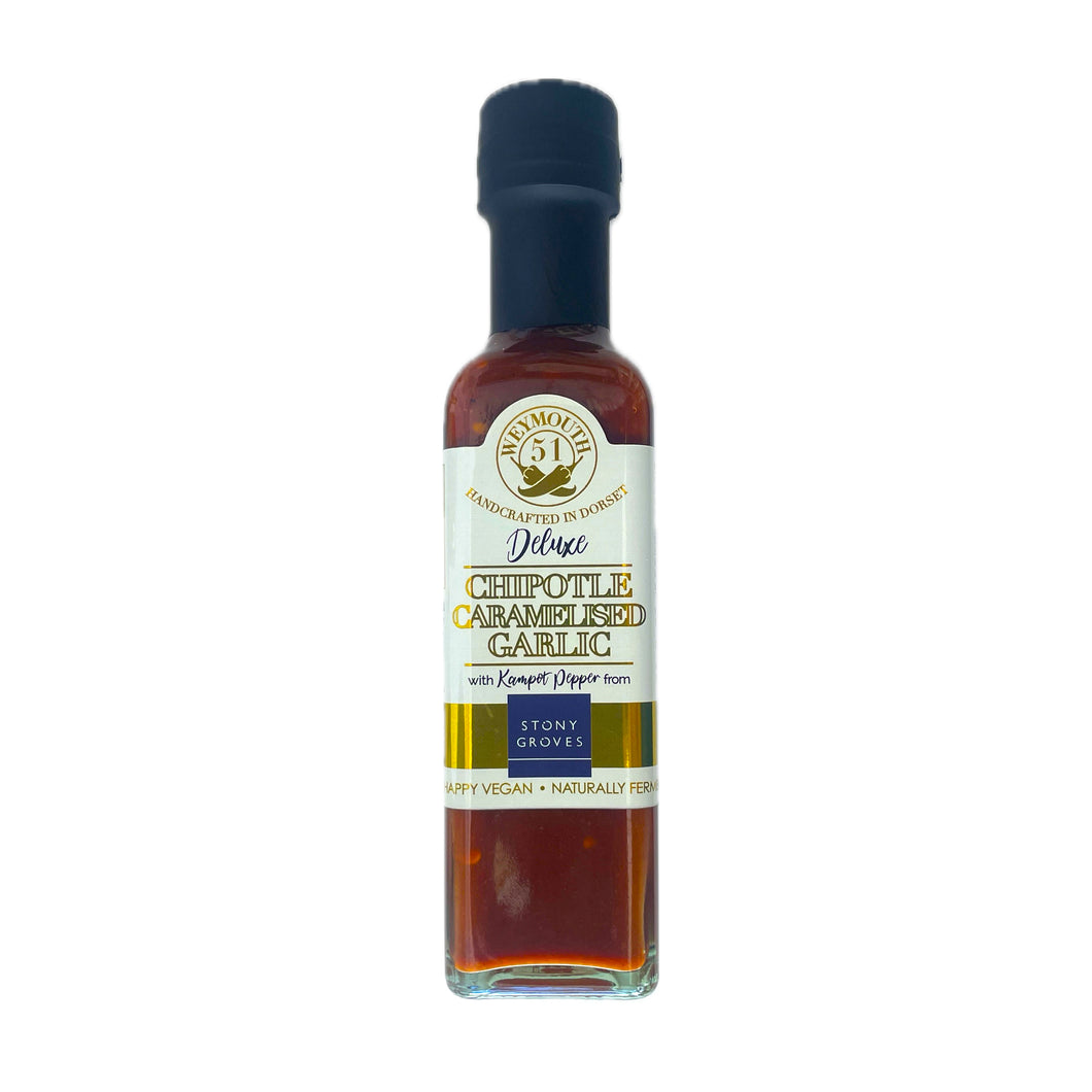 Chipotle Caramelised Garlic with Salted Fresh Kampot Pepper