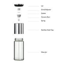Load image into Gallery viewer, White Kampot Pepper &amp; Mill Grinder Gift Set ⭐️ GREAT TASTE 2024
