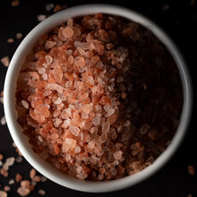 Load image into Gallery viewer, Salt and Pepper Grinders Gift Set | with Pink Himalayan Rock Salt &amp; White Kampot Pepper
